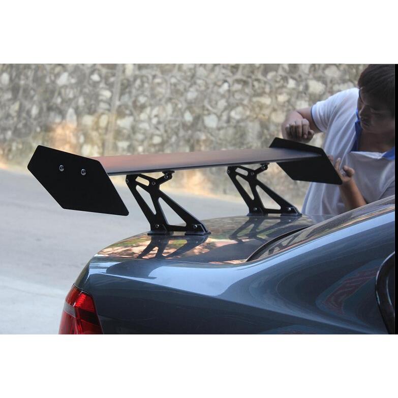 三厢汽车通用铝合金尾翼改装定风翼扰流板spoiler