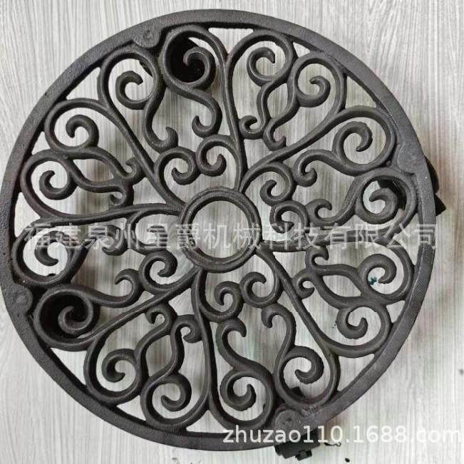 泉州圆形花盆托盘铸铁园艺底座花盆底盘移动托盘万向轮创意花托,农机/农具/农膜,播种栽苗器/地膜机,淘宝优惠券,粉丝福利购,淘宝优惠卷