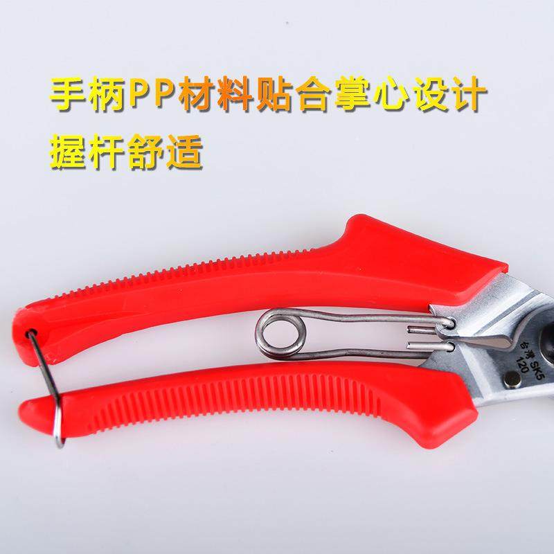 奥迈克AMK120修枝剪 园艺工具 果园修剪果树枝 大剪口粗枝剪