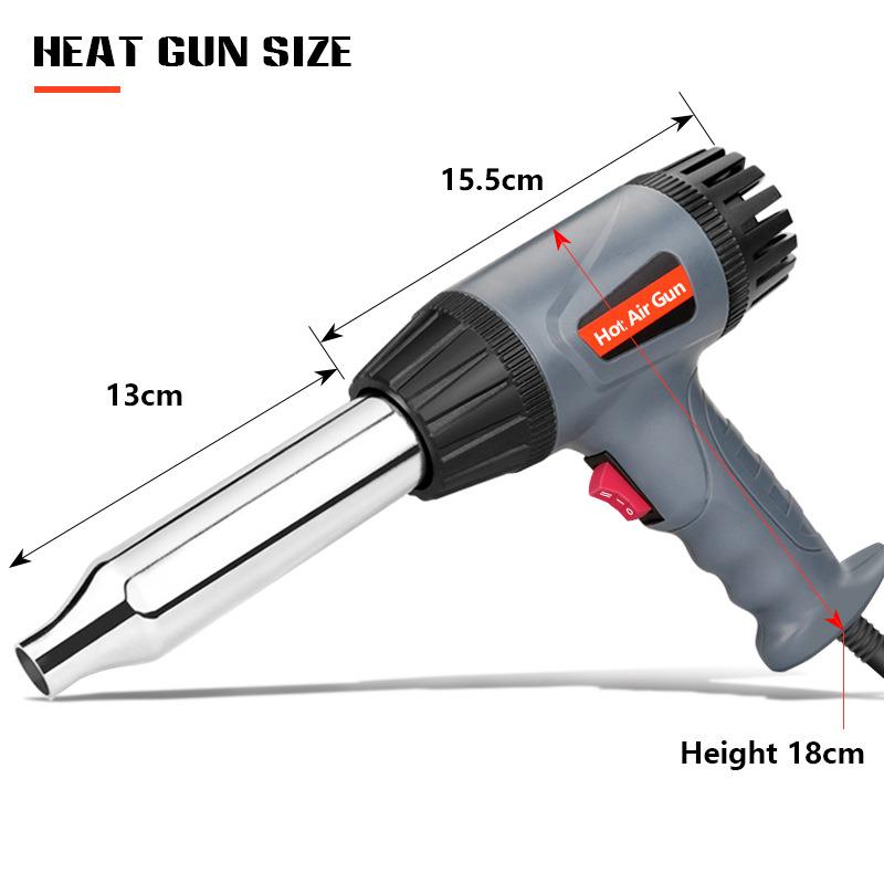 handskit塑料焊枪热风枪烤枪汽车修复焊条无极调温欧规