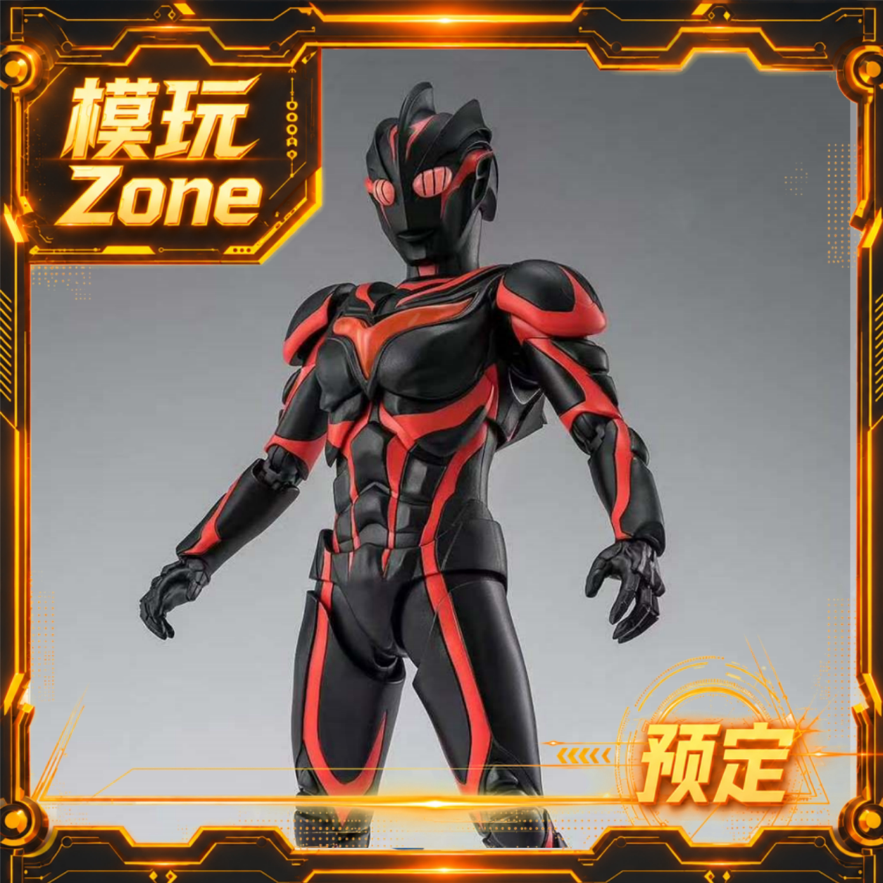 全款预订  万代SHF 黑暗扎基 扎吉 奈克瑟斯奥特曼 可动成品