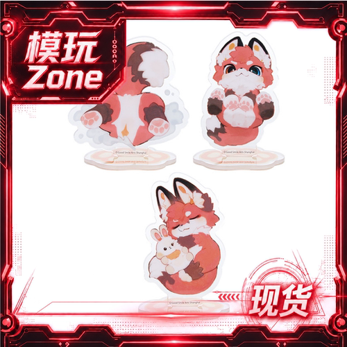 GSC现货 Fluffy Land River 亚克力立牌/毛绒徽章/徽章/刺绣贴