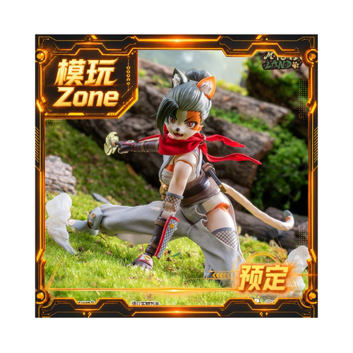 全款预定 LADoTOYS 1/12 冒险小队 三花猫娘 托尼娅 忍者样式