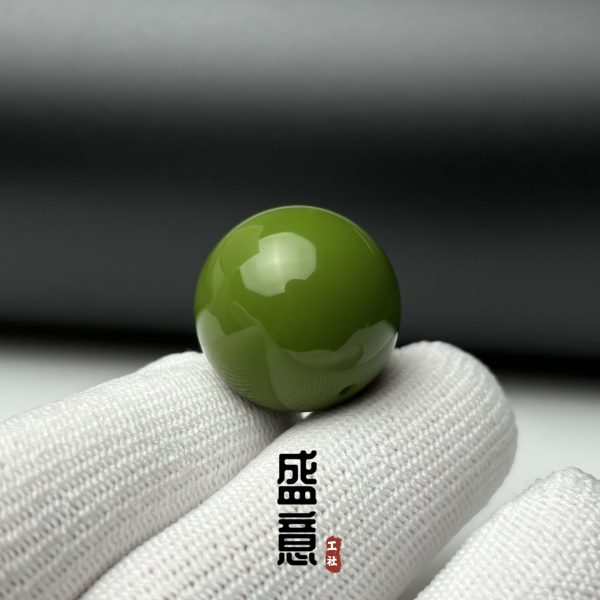 珠顶琉璃星月绿松巴雪金刚腰玉菜籽猴南红化圆珠珠黄头蜜蜡配珠