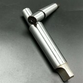 B16 自紧钻夹头锥柄连接杆莫式 连接杆直柄接杆MT3 D2X5D20接杆