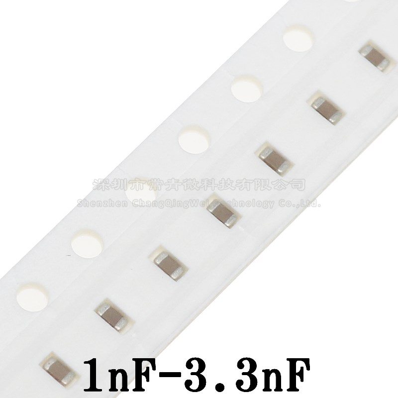 0603贴片电容1nF 1.2 1.5 1.8 2 2.2 2.7 3 3.3 102K/152/222/332