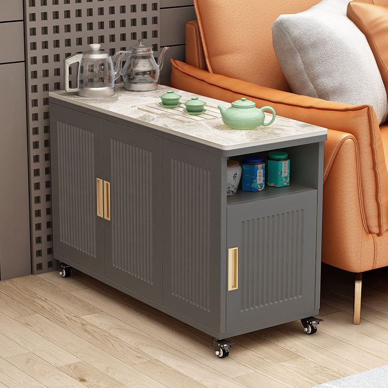 轻奢可移动岩板边几缝隙储物边柜沙发侧边家用茶吧机多功能茶台桌,个性定制/设计服务/DIY,明信片定制,淘宝优惠券,粉丝福利购,淘宝优惠卷