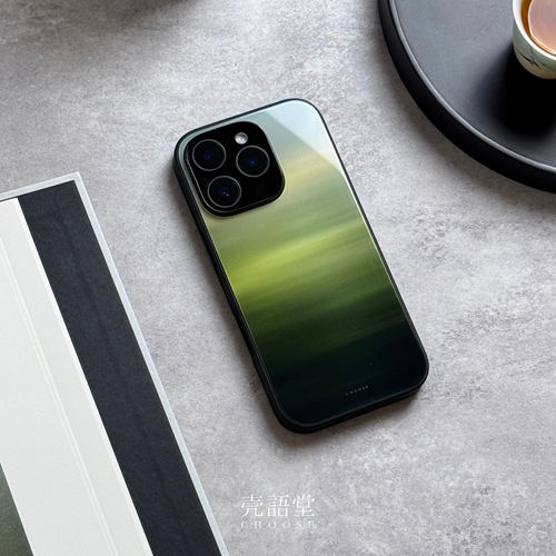 「浅春作序」壳语堂新中式适用苹果iphone16Promax手机壳14Pro/13pro防滑华为安卓全包玻璃高级感小众手机壳