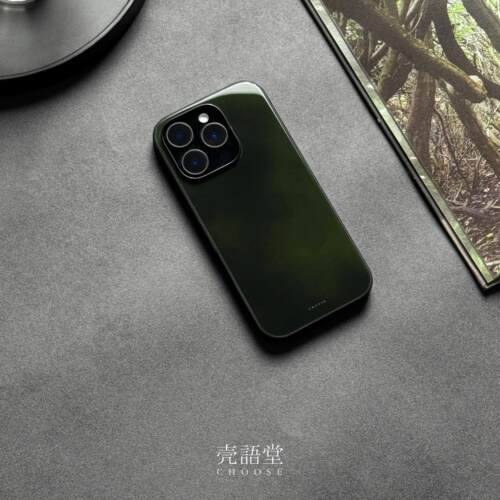 「深松绿墨」壳语堂新中式国风适用苹果iphone16Promax手机壳14Pro/13pro防滑华为安卓全包11高级感手机壳