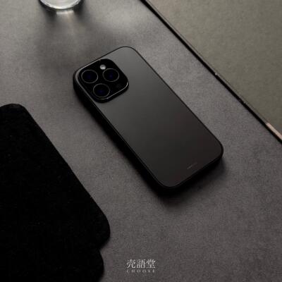 「栗壳棕墨」壳语堂新中式国风适用苹果iphone16Promax磨砂哑面iPhone15手机壳Pro14pro防滑13pro全包12高级