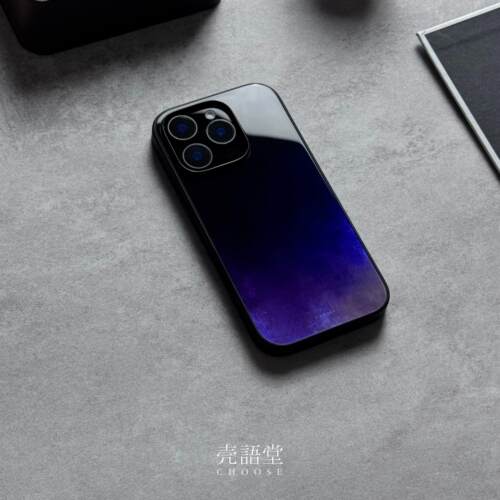 「紫气东来」壳语堂新中式适用苹果iphone16Promax手机壳14Pro/13pro防滑华为安卓全包玻璃高级感小众手机壳