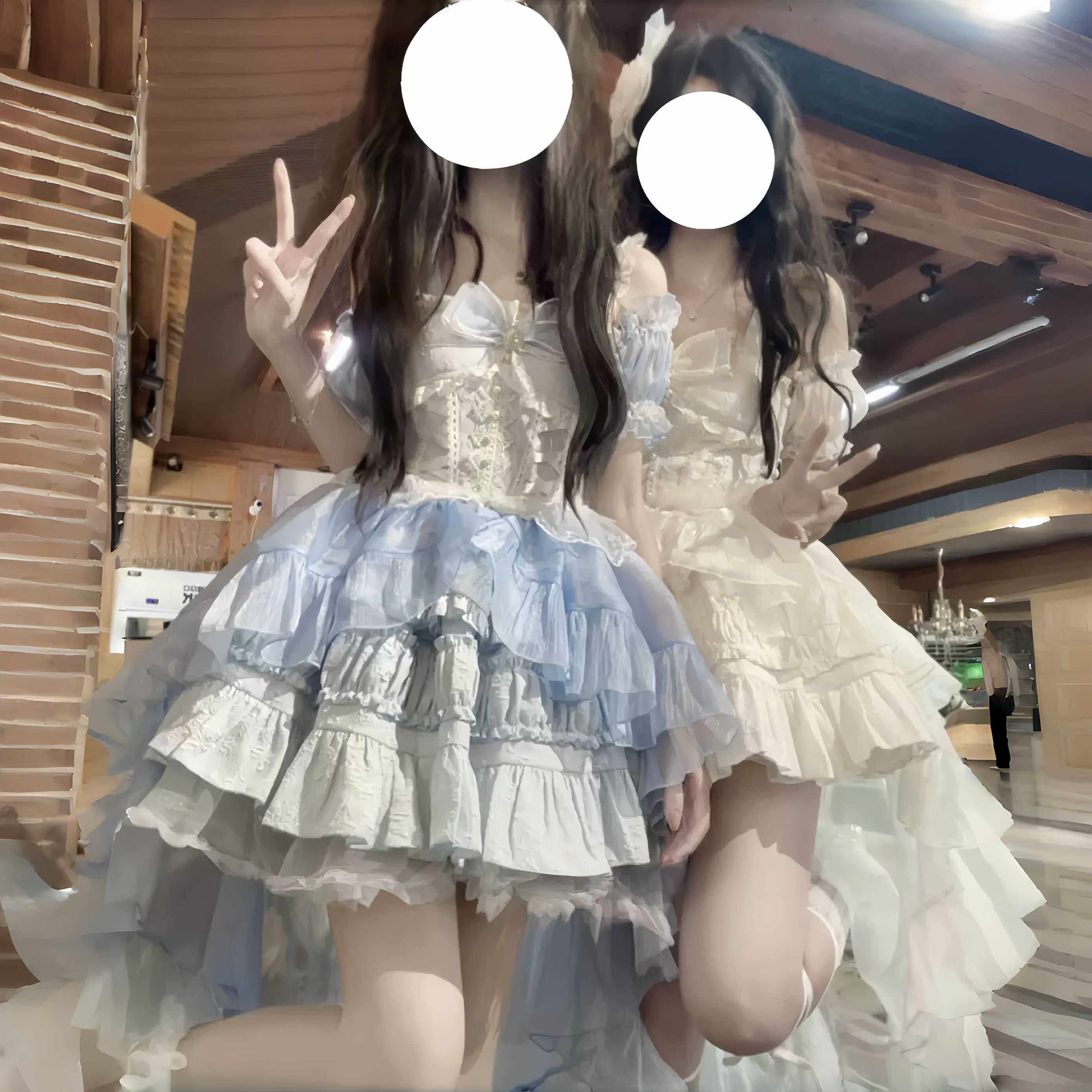 【蔷薇物语】白糖少女新品原创设计Lolita洋装jsk吊带连衣裙夏装
