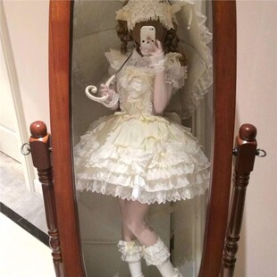 doll原创坠落lolita天使洋装jsk吊带