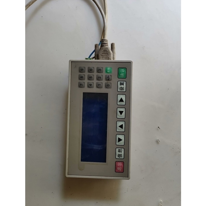 售前询价拆机HMI-OP320A&S文本显示屏,成色看图,正常开机正