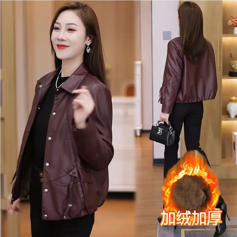 莫妮卡Monika女装非凡加绒夹克