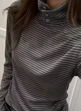 JTVESTUDIOS潮牌服饰条纹打底衫