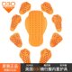 英国D3O护具摩托机车骑行服内置护具CE记忆慢回弹防护背护膝护胸