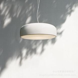 家用展厅吧台灯饰 设计师现代简约圆形餐厅吊灯北欧卧室灯创意个性