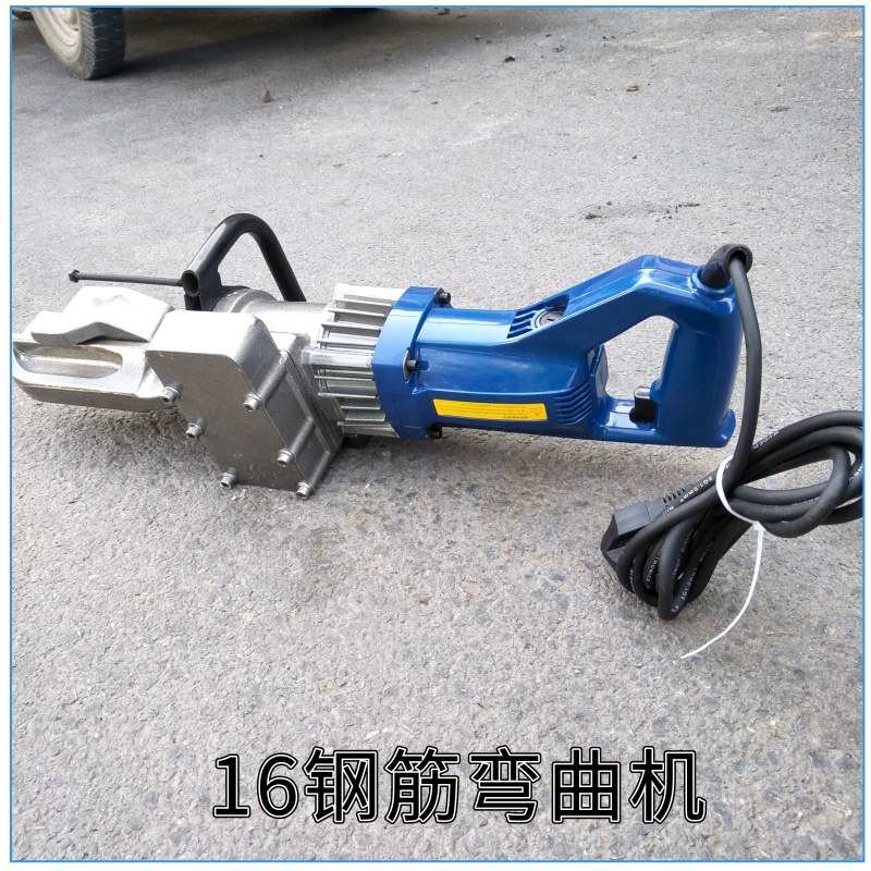 16mm钢筋弯弯机细节图操作视频