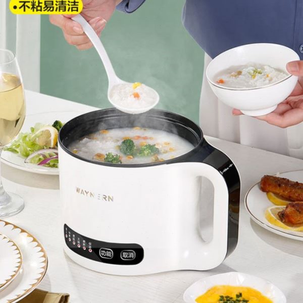 的煮面小锅多功能蒸煮煎方便面迷你一人食条炒小电锅一体婴儿辅食