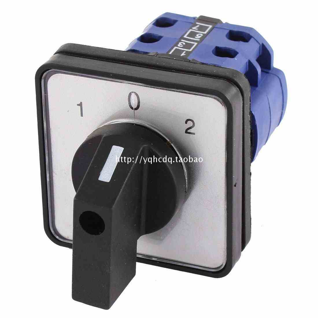 卓超 万能转换开关CA10 16A 2节3档转换开关 3档位开关 选择开关