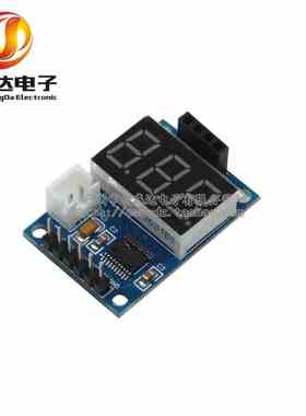 超声波测距模块 HCSR04测试板 串口输出 数码管 显示测距仪