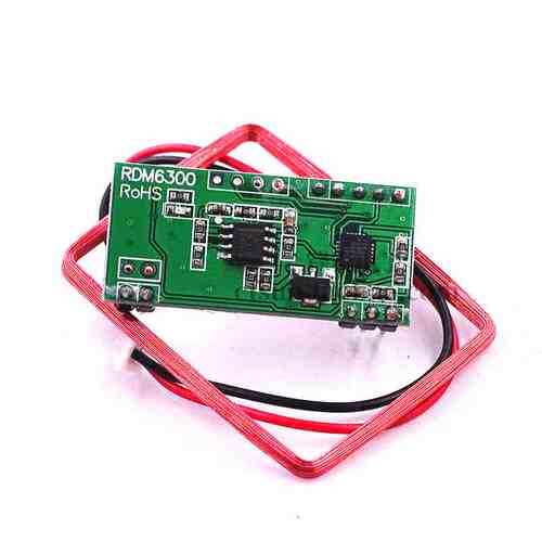 单片机RDM6300 ID卡读卡器模块RFID射频模块UART串口输出