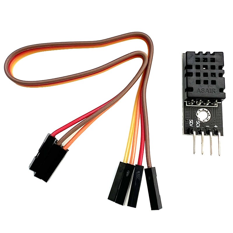 DHT20 温湿度传感器 集成式 数字温湿度模块 DHT11升级款 I2C输出