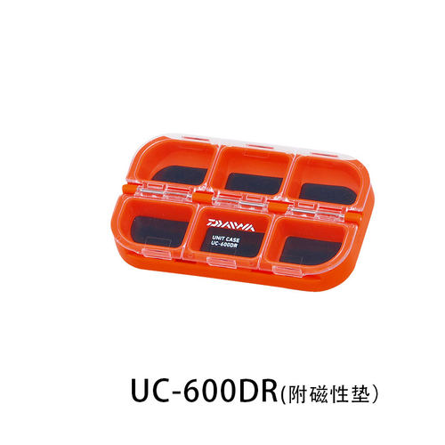 DAIWA/达亿瓦 防水收纳盒 UNIT CESE UC-R小物盒鱼钩盒钓钩盒配件