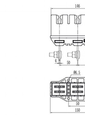 CIWZ 中意电器 CJZ7-250A/3主电路一次动接插件触头 抽屉柜