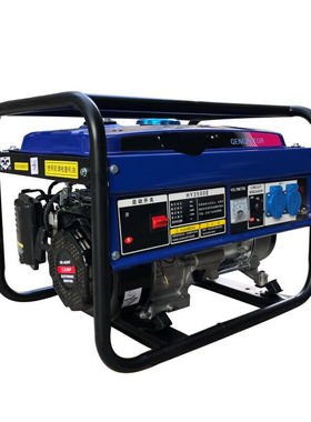 快速发货LEIBAO发电机家用小型3wKW5KW8KW10KW电啓动汽油单项220v