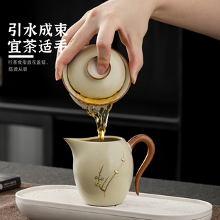 快速发货锔钉汝窑茶杯子单u杯陶瓷主人杯茶具小茶盏品茗杯瓷开片