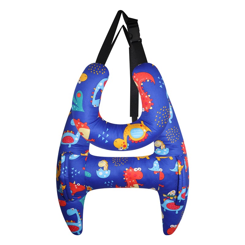 现货速发儿童汽车睡觉抱枕睡觉神器长途安全保护套后排车载抱睡枕