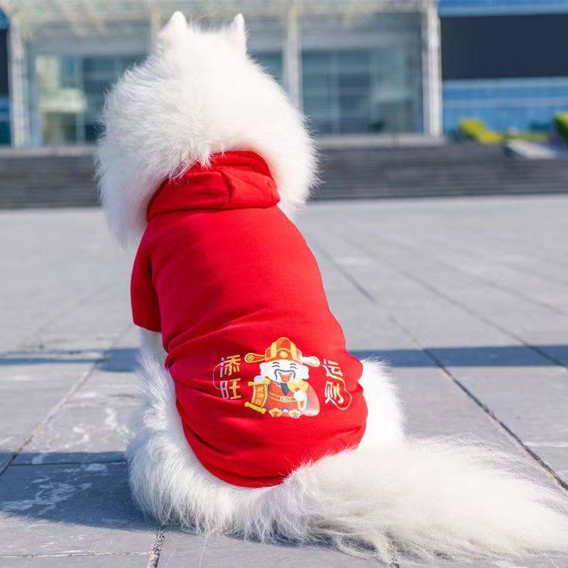 大狗狗金毛萨摩哈士奇边牧秋冬衣服卫衣宠物秋装中大型犬拉布拉多