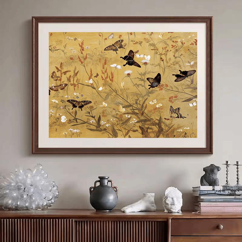 百0蝶图国古风十字绣224新款客厅线绣新中26种颜色式小件风手工己