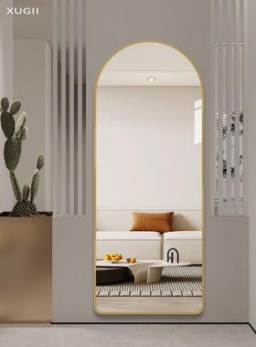 轻型豪华梳镜24319长壁式框架入口防爆装配镜家庭定制衣帽间全妆