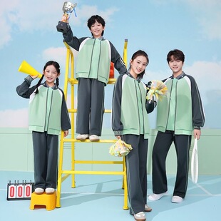 江西省赣州市中小学生校服教育局统一标准款式幼儿园园服运动班服