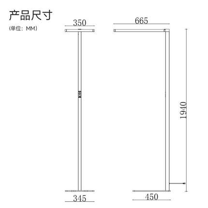 定制落地护眼台灯学习专用儿童作业学生书桌台灯阅读灯智能调光办