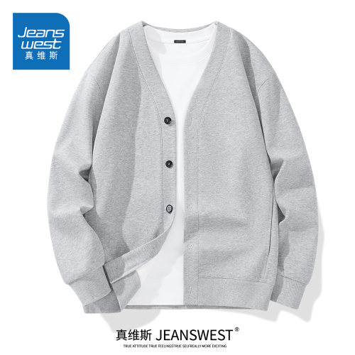 真维斯松弛感百搭情侣卫衣男