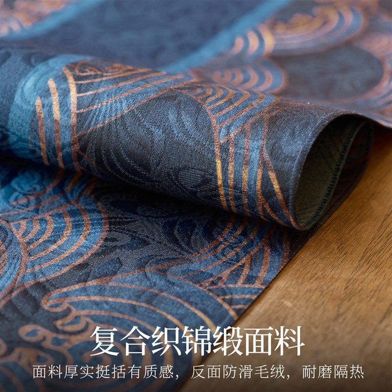 精选爱奇葩 沧澜新中式桌旗茶席复古茶桌垫布防水餐桌茶台茶桌垫,居家布艺,桌旗,淘宝优惠券,粉丝福利购,淘宝优惠卷