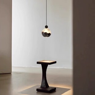 精选可升降小吊灯主卧室床头高级感入户玄关手扫感应吊线灯轻奢氛