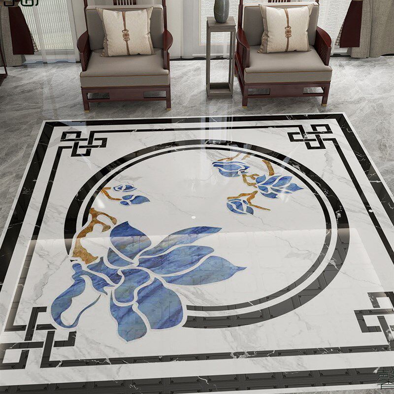 新中式彷古砖庭院地砖拼花客厅卧室餐厅厨房卫生间墙砖地砖定制