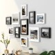 照片墙装 饰创意组合相框挂墙不规则客厅背景墙上相片相册墙免打孔