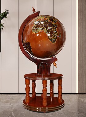 地球仪摆件公司办公室落地装饰品开业乔迁送礼学生毕业礼物送母校