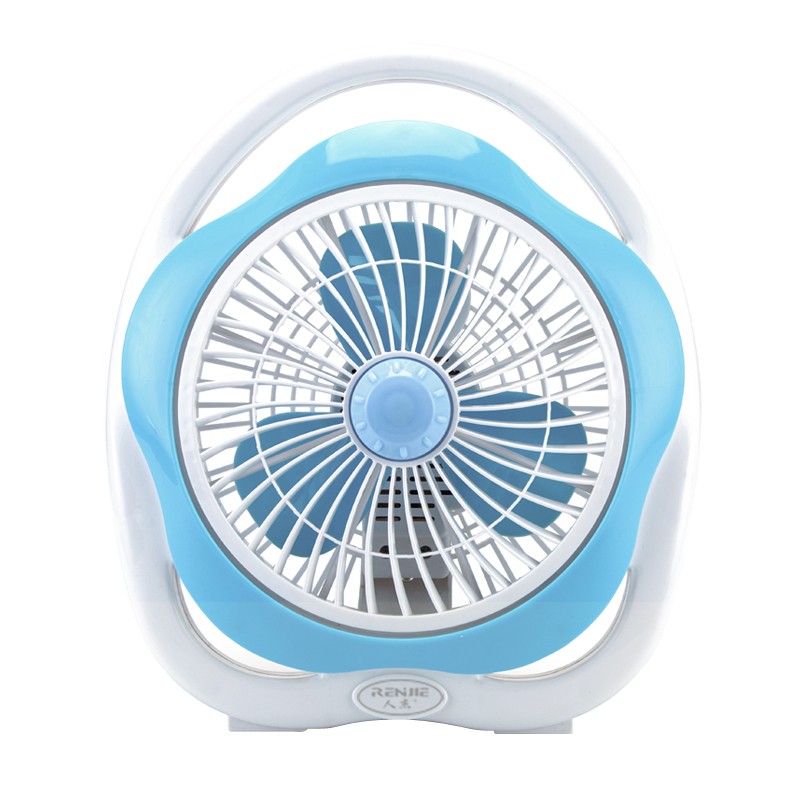 人杰电风扇台式家用风扇 学生宿舍转页小风扇 静音迷你办公室电扇