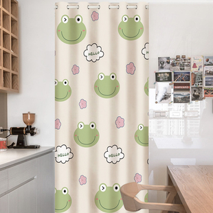 空调房挡风门帘房间卧室隔断帘推拉布帘家用客厅帘子加厚防漏风