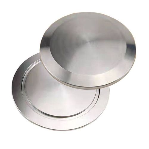 KF高真空盲板不锈钢10快装16盖板25堵头40闷板50挡板法兰卡箍管件