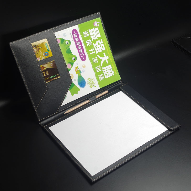 公司酒店客房皮质签约夹资料夹服务指南夹 会议夹 签字夹A4文件夹