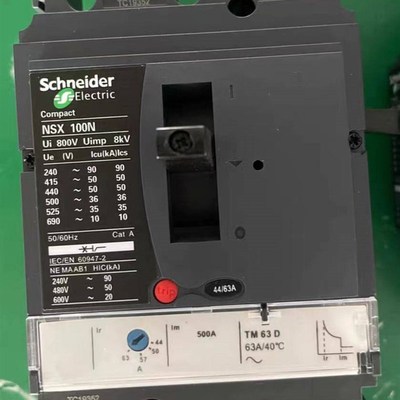 施耐德NSX100N塑壳断路器NSX100H,NSX100F梅兰日兰NS100N,NS100H