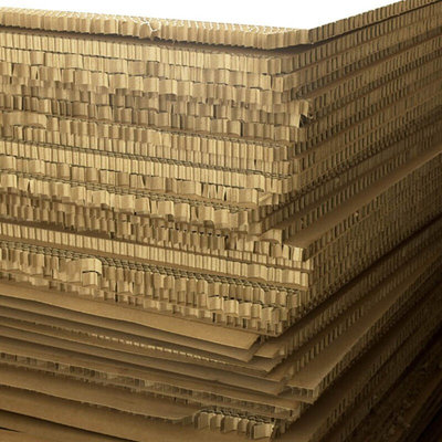 厂家直销特硬蜂窝纸板复合板高强度纸箱卡板厚纸制展板纸垫蜂巢板